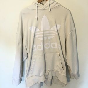 Oversized Adidas hoodie